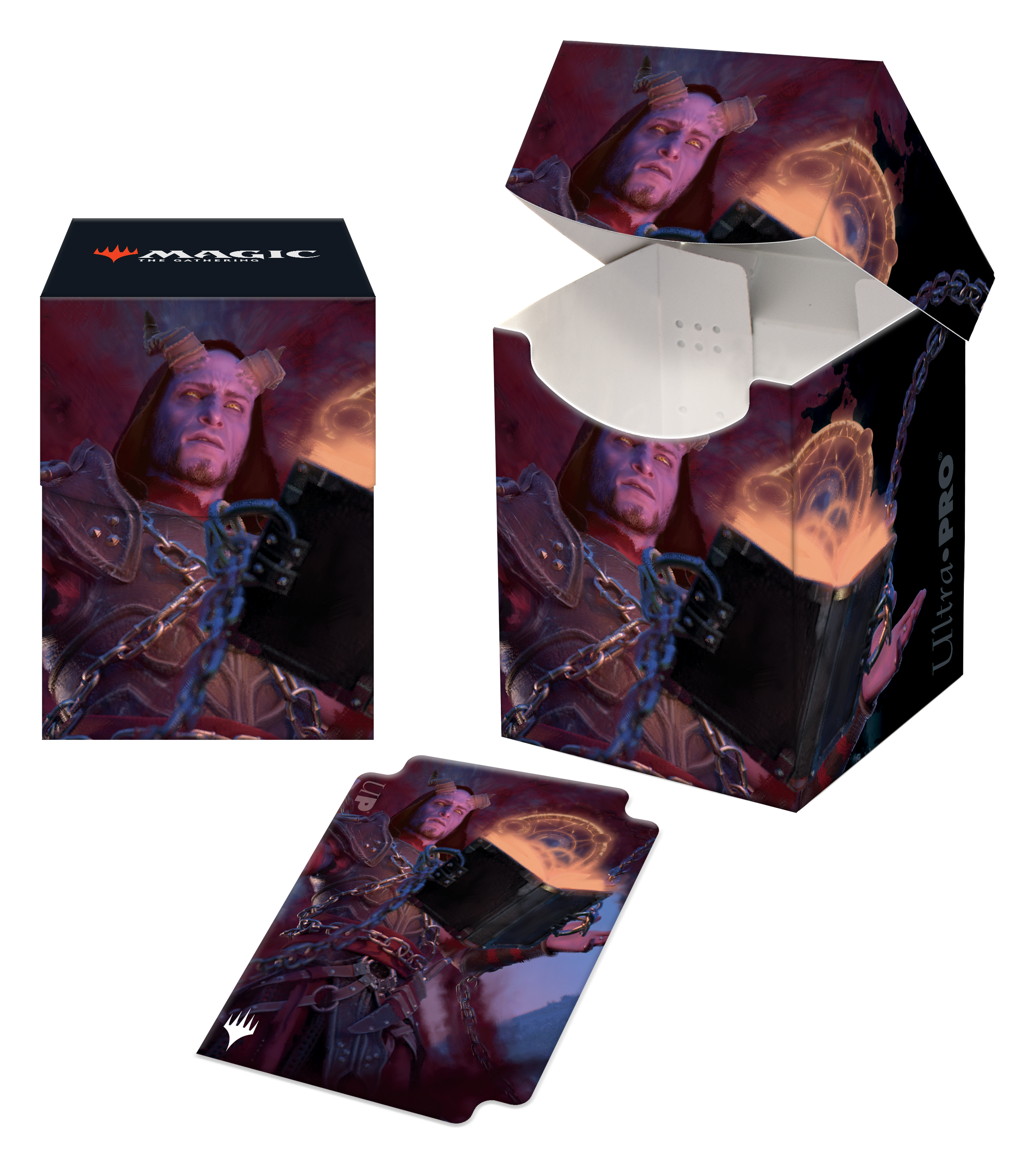 Ultra PRO: 100+ Deck Box / 100ct Sleeves - Adventures in the Forgotten Realms Commander (Prosper, Tome-Bound)