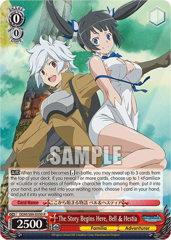 The Story Begins Here, Bell & Hestia (DDM/S88-E050 R) - Is it Wrong to Try to Pick Up Girls in a Dungeon?
