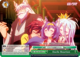 Docile Reaction (NGL/S58-E049 CC) - No Game No Life