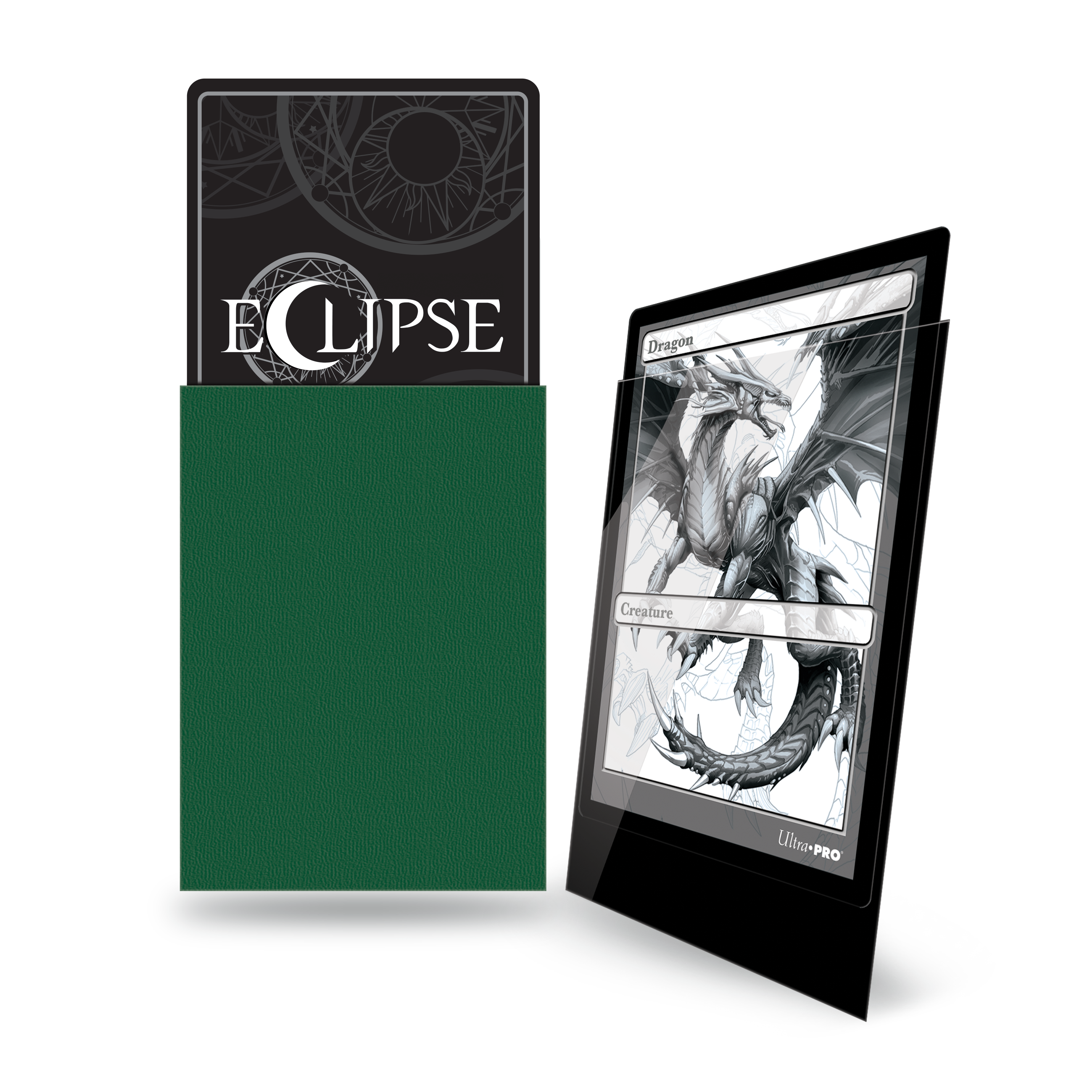 Ultra PRO: Standard 100ct Sleeves - Eclipse Gloss (Forest Green)