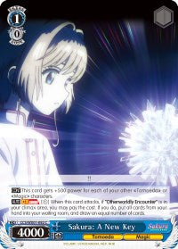 Sakura: A New Key (CCS/WX01-092 C) - Cardcaptor Sakura: Clear Card