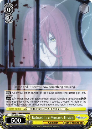 Reduced to a Monster, Tristan (FGO/S87-E009 U) - Fate/Grand Order THE MOVIE Divine Realm of the Round Table: Camelot