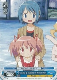 Sayaka & Madoka in Winter Days (MM/W35-E092 C) - Puella Magi Madoka Magica the Movie -Rebellion-