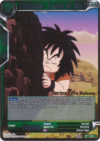 Yajirobe, Lying in Wait (BT7-065_PR) [Assault of the Saiyans Prerelease Promos]