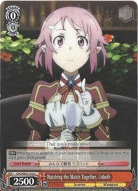 Watching the Match Together, Lisbeth (SAO/SE23-E10 C) - Sword Art Online II