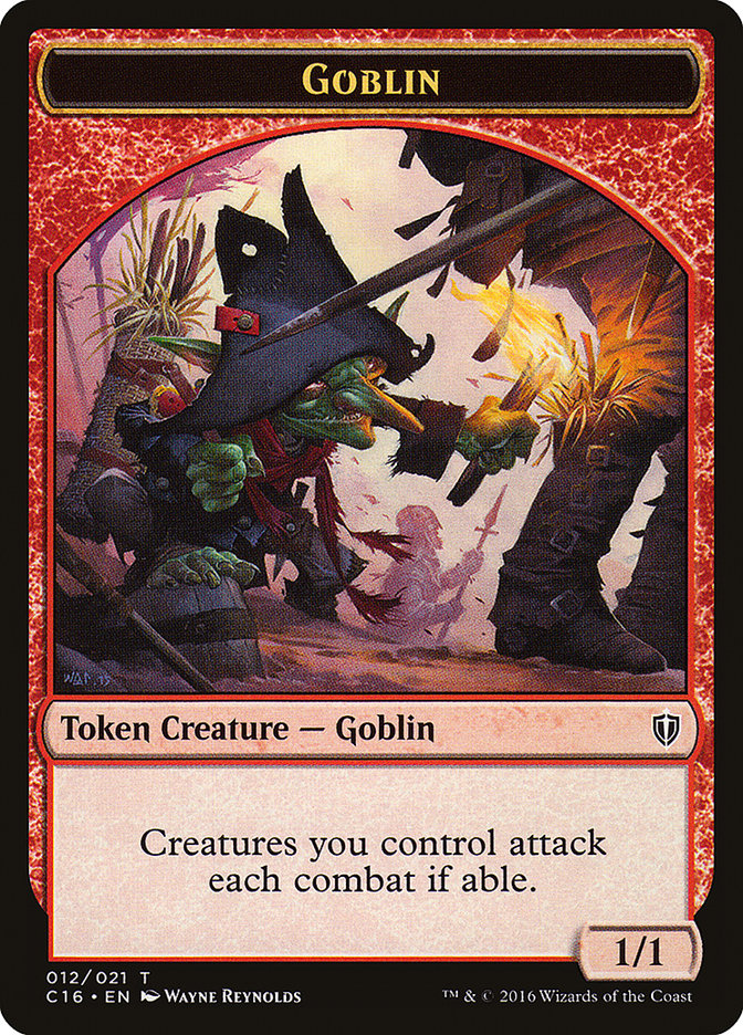 Goblin (C16-012) - Commander 2016 Tokens