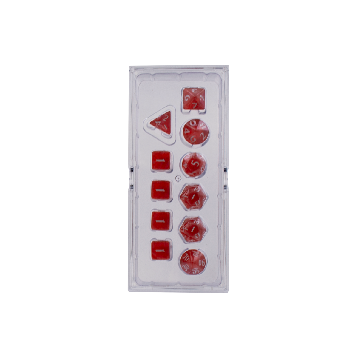 Ultra PRO: 11-Dice Set - Eclipse (Apple Red)