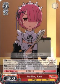 Studies, Ram (RZ/S55-E030 R) - Re:ZERO Vol.2