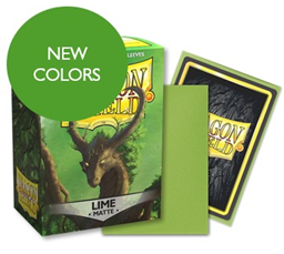 Dragon Shield Matte Lime Sleeves 100-Count