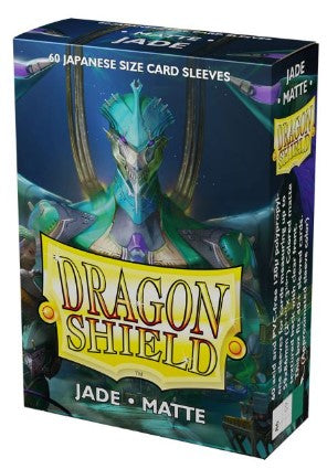 Dragon Shield Matte Jade Japanese Sleeves 60-Count