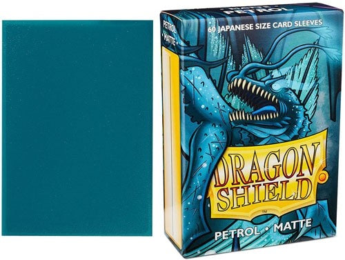 Dragon Shield Matte Petrol Japanese Sleeves 60-Count