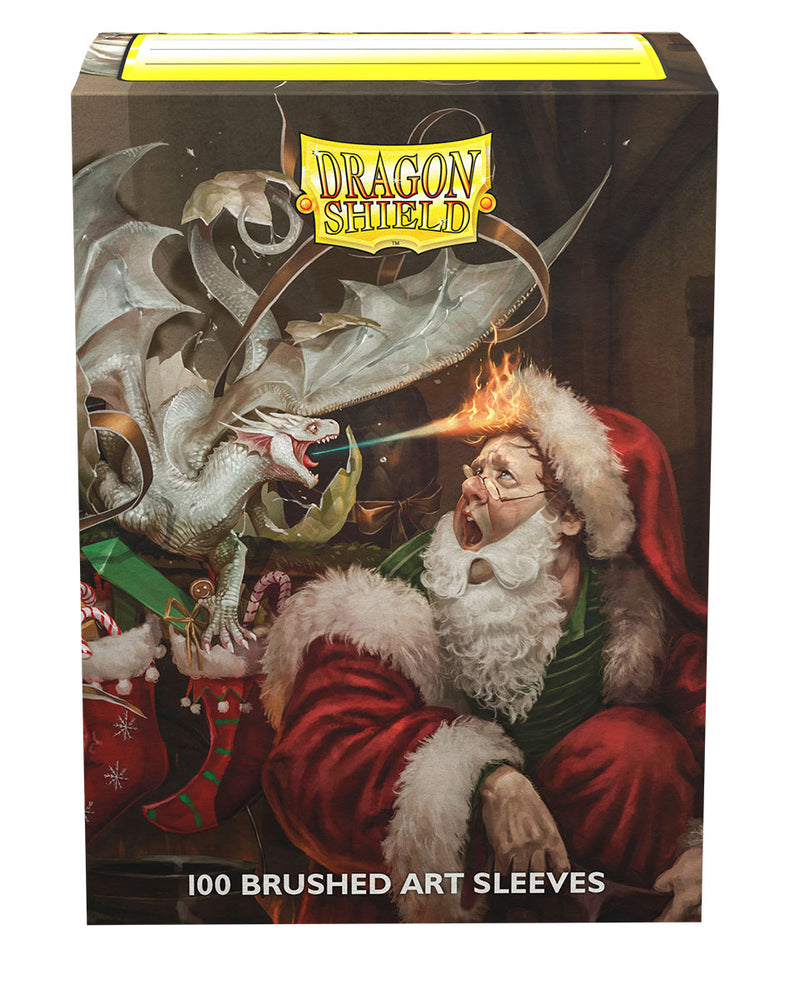 Dragon Shield Brushed Art Sleeves Christmas 2021 100-Count