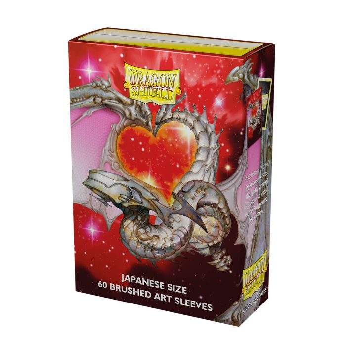 Dragon Shield Brushed Art Japanese Sleeves Valentine's 2022 60-Count
