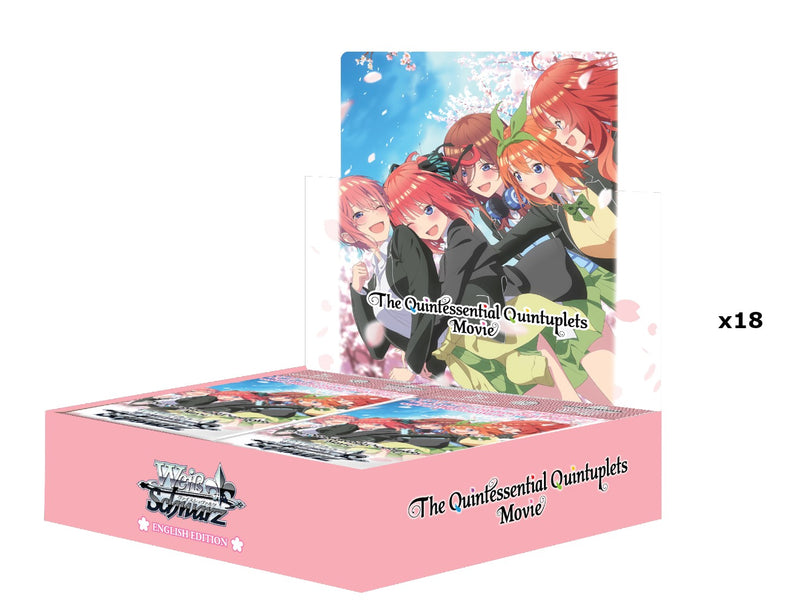Weiss Schwarz: The Quintessential Quintuplets Movie Booster Box
