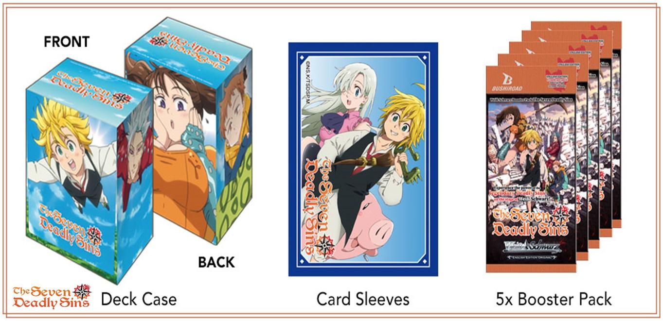 Weiss Schwarz: The Seven Deadly Sins Supply Set - Josh's Cards