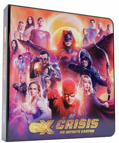 CZX DC Crisis on Infinite Earths Trading Card 3-Ring Binder + Exclusive Card