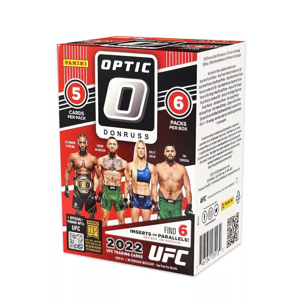 2022 Panini UFC Donruss Optic 6-Pack Blaster Box