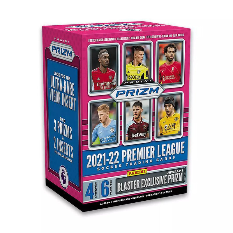 2022 Panini Prizm Premier League Soccer 6-Pack Blaster Box