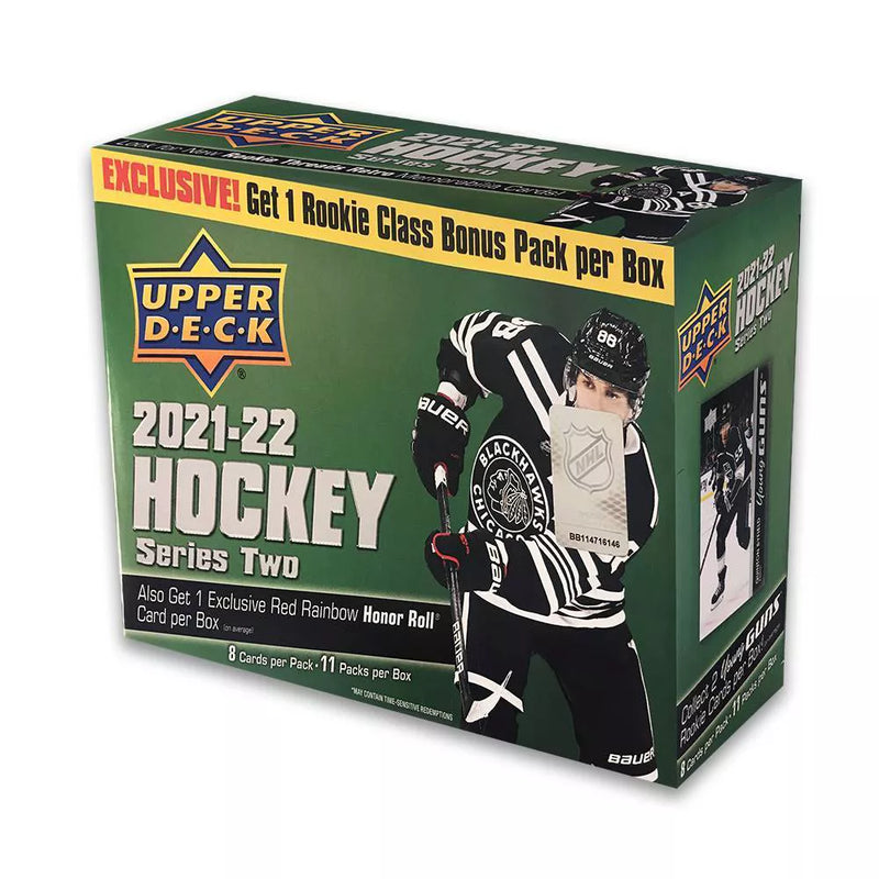 2022 Upper Deck NHL Hockey Series Two 11-Pack Blaster Box