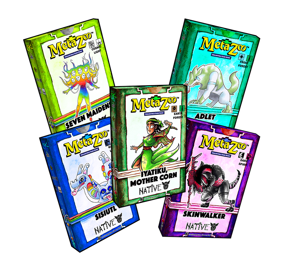 MetaZoo: Native 1st Edition Set of 5 Theme Decks