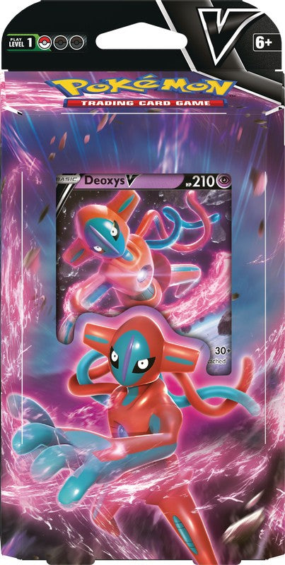 Pokemon: Deoxys V or Zeraora V Battle Deck