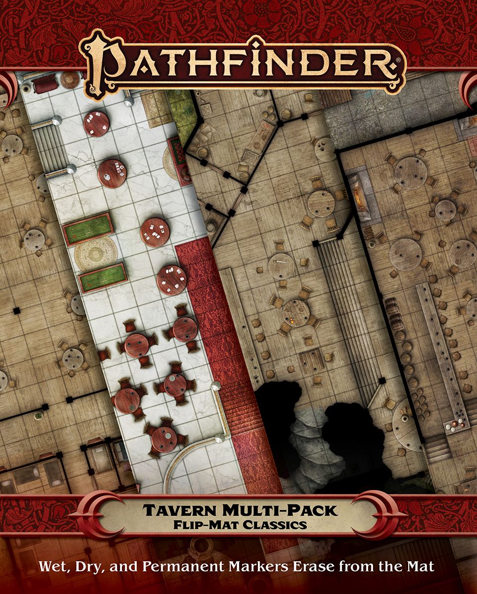 Pathfinder: Tavern Multi-Pack Flip-Mat Classics