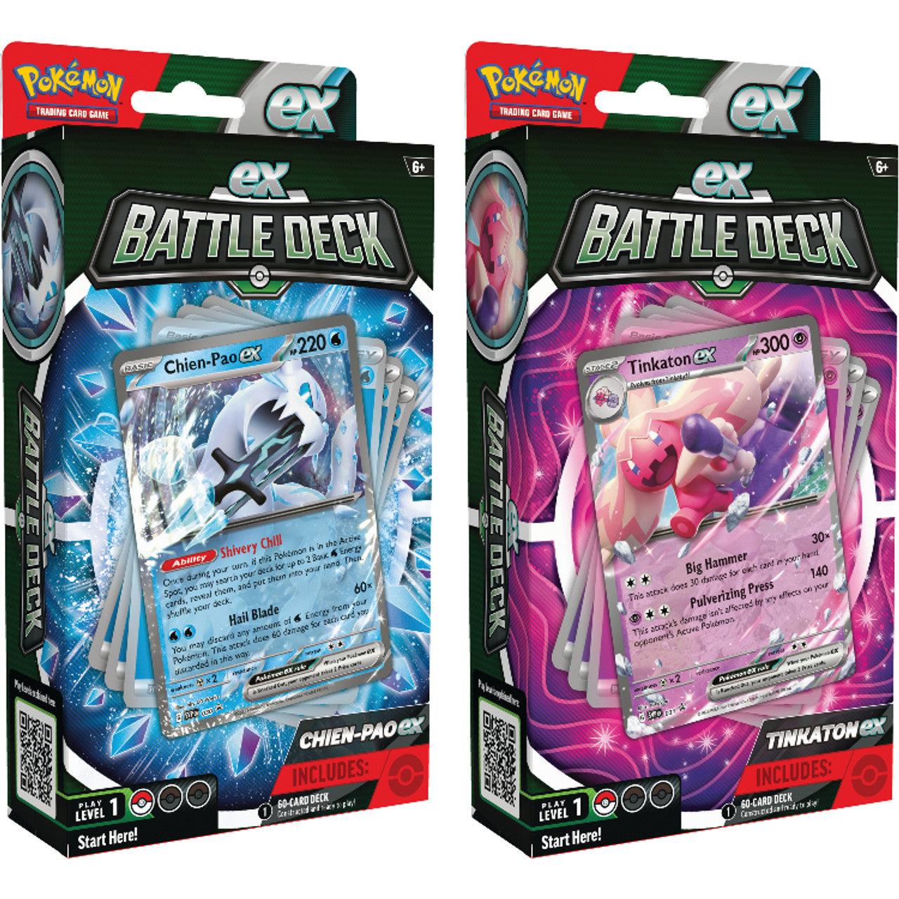 Pokemon: Chien-Pao or Tinkaton ex Battle Deck