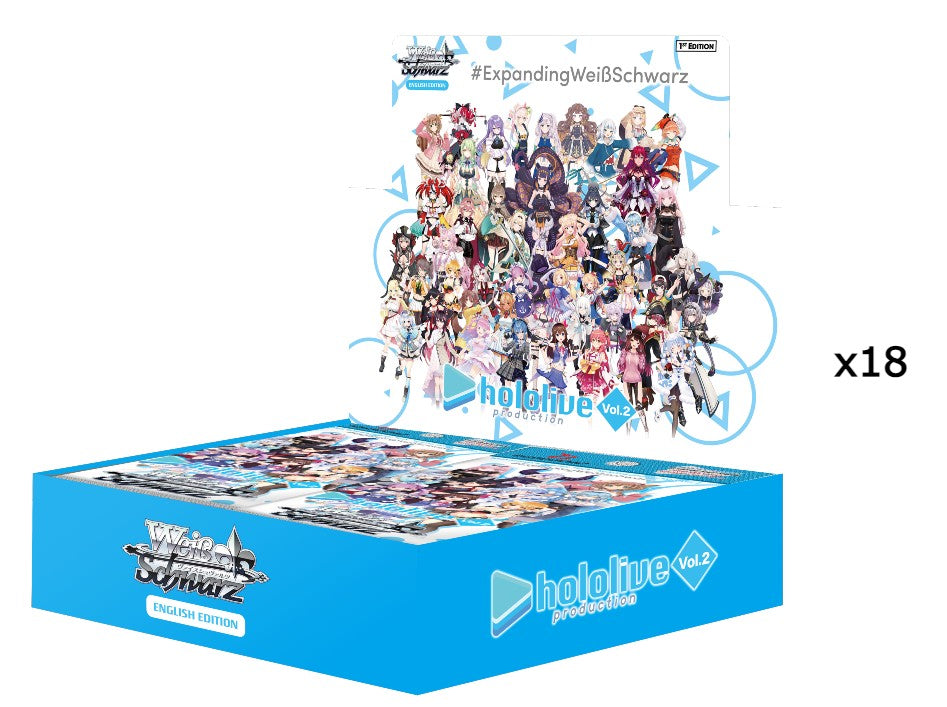 Weiss Schwarz: hololive production Vol. 2 Booster Box