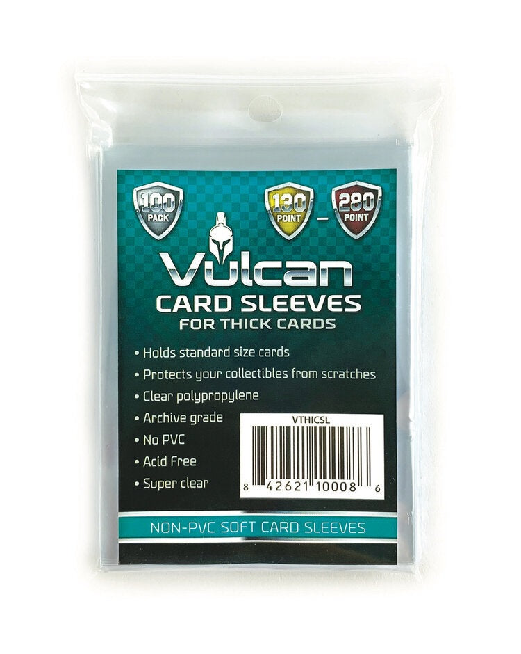 Vulcan Thick Card Sleeves 100-Count