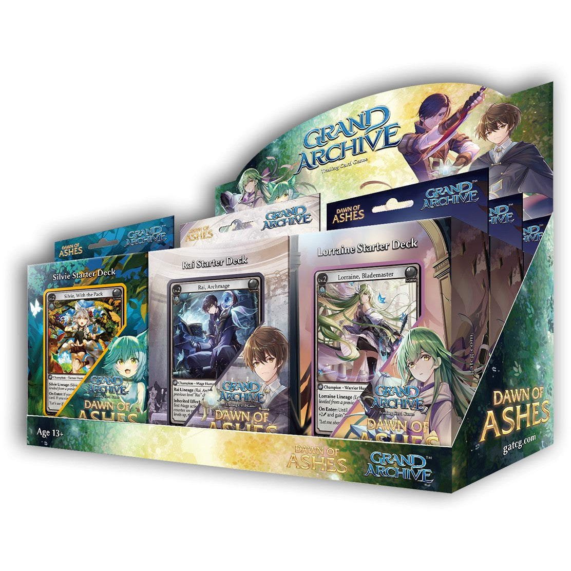 Grand Archive: Dawn of Ashes Set of 3 Starter Decks