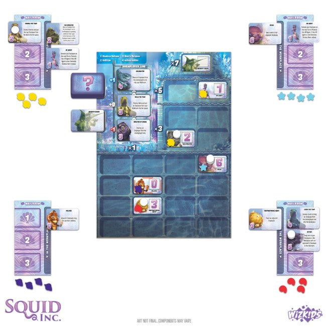 Squid Inc. Board Game