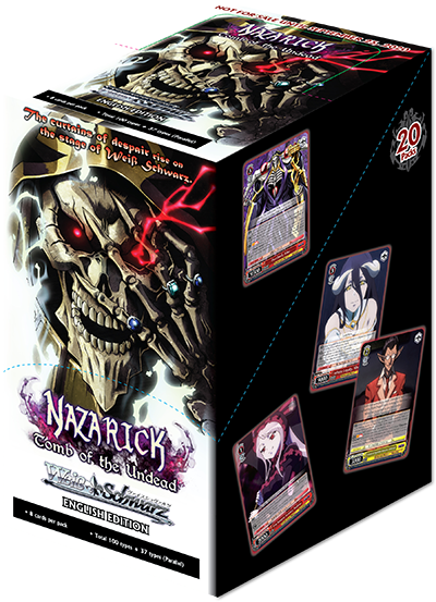 Weiss Schwarz: Nazarick - Tomb of the Undead Booster Box (Reprint) Weiss Schwarz: Nazarick - Tomb of the Undead Booster Box (Reprint)