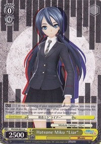 Hatsune Miku "Liar" (PD/S29-E011 U) - Hatsune Miku: Project DIVA F 2nd