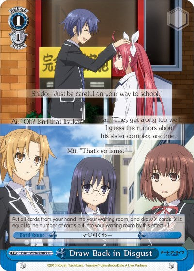 Draw Back in Disgust (DAL/W79-E097 U) - Date A Live
