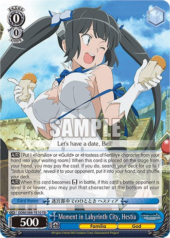 Moment in Labyrinth City, Hestia (DDM/S88-TE10 TD) - Is it Wrong to Try to Pick Up Girls in a Dungeon?