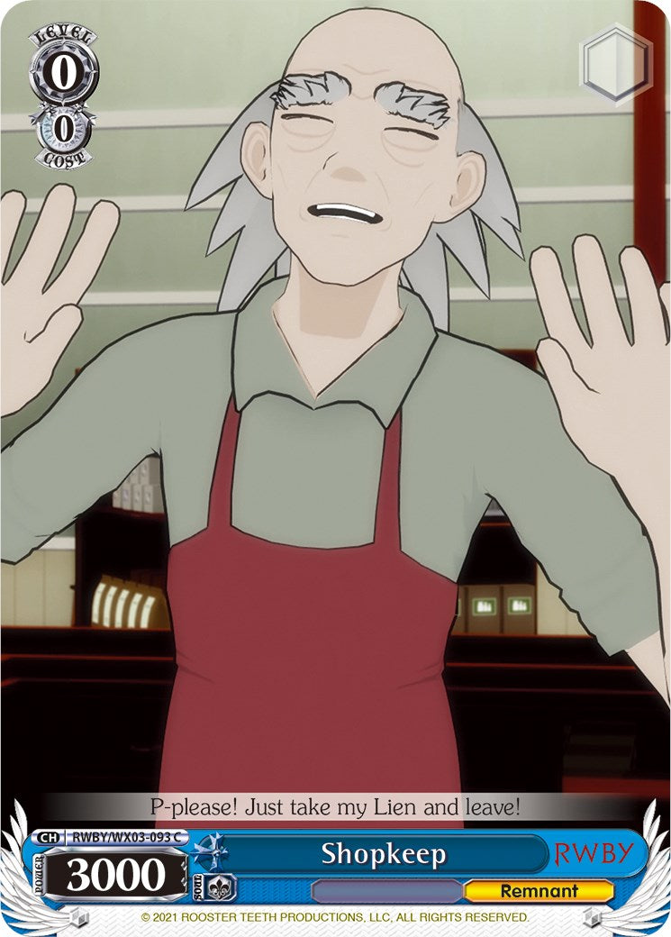 Shopkeep (RWBY/WX03-093 C) - RWBY