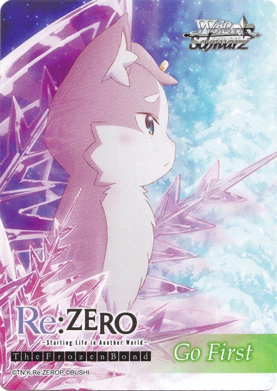 Go First Card - Resisting Against Fate, Puck - Re:ZERO: The Frozen Bond