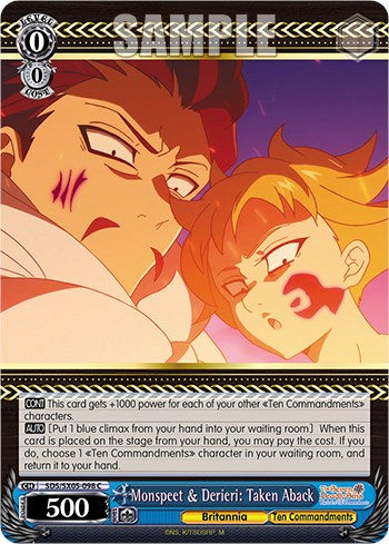 Monspeet & Derieri: Taken Aback (SDS/SX05-098 C) - The Seven Deadly Sins: Revival of The Commandments