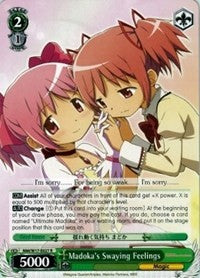 Madoka's Swaying Feelings (MM/W17-E027 R) - Puella Magi Madoka Magica