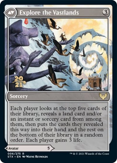 Wandering Archaic // Explore the Vastlands (PRE-06S) - Strixhaven: School of Mages Promos Foil