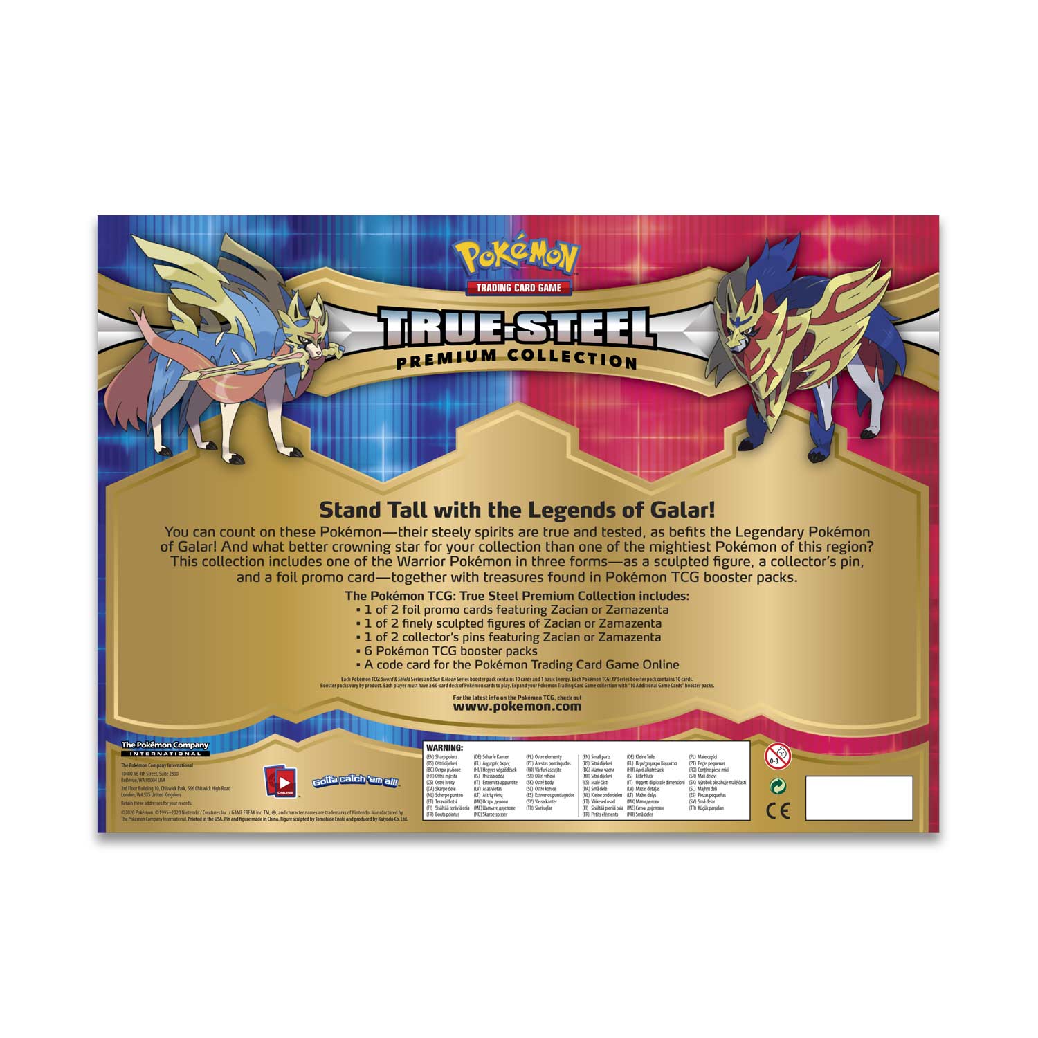 Sword & Shield: Darkness Ablaze - True Steel Premium Collection (Zacian)