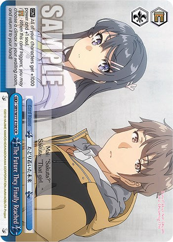 The Future They Finally Reached (SBY/W77-E100 CR) - Rascal Does Not Dream of a Dreaming Girl