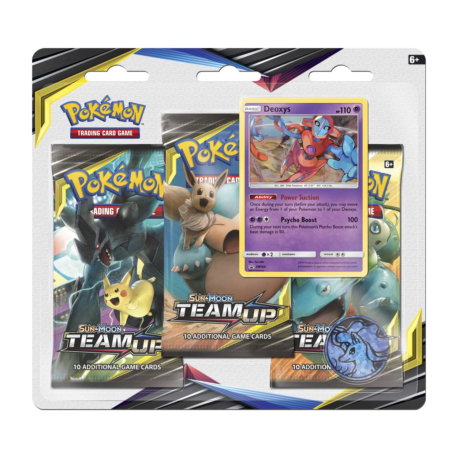 Sun & Moon: Team Up - 3-Pack Blister (Deoxys)