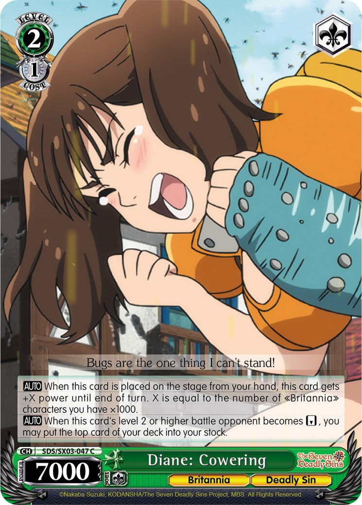 Diane: Cowering (SDS/SX03-047 C) - The Seven Deadly Sins