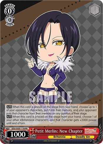 Petit Merlin: New Chapter (SDS/SX05-118 PR) - The Seven Deadly Sins: Revival of The Commandments