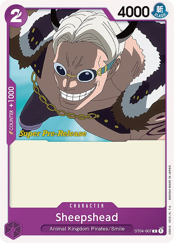 Sheepshead [Super Pre-Release Starter Deck: Animal Kingdom Pirates]