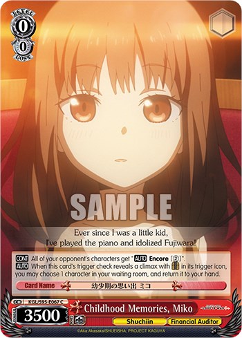 Childhood Memories, Miko (KGL/S95-E067 C) - Kaguya-Sama: Love is War?