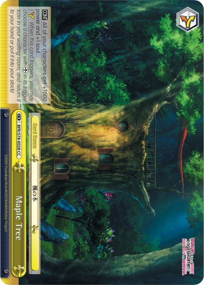 Maple Tree (BFR/S78-E028 CC) - BOFURI: I Don't Want to Get Hurt, so I'll Max Out My Defense