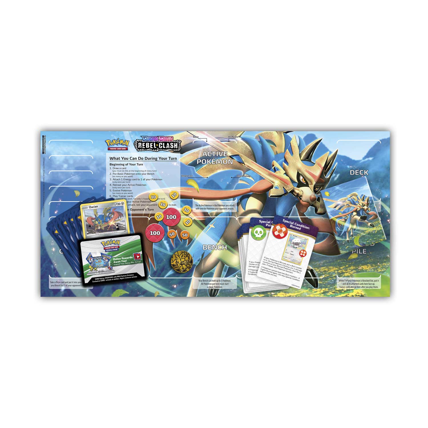 Sword & Shield: Rebel Clash - Theme Deck (Zacian)