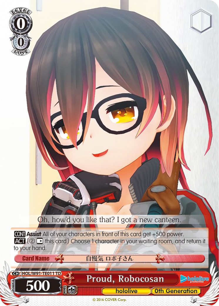 Proud, Robocosan (HOL/W91-TE011 TD) - hololive production